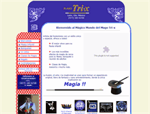 Tablet Screenshot of magotrix.com